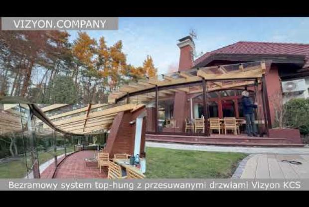 Embedded thumbnail for Vizyon KCS bezramowy system top-hung z przesuwanymi drzwiami